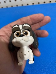 Disney Jr. Puppy Dog Pals Lollie Figure -Travel Pets Spaniel Wheelchair Toy