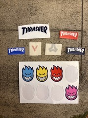 Tech Deck Sticker Sheets & Thrasher Magazine & Nike Sb Sticker Sheet-pick ‘Em!