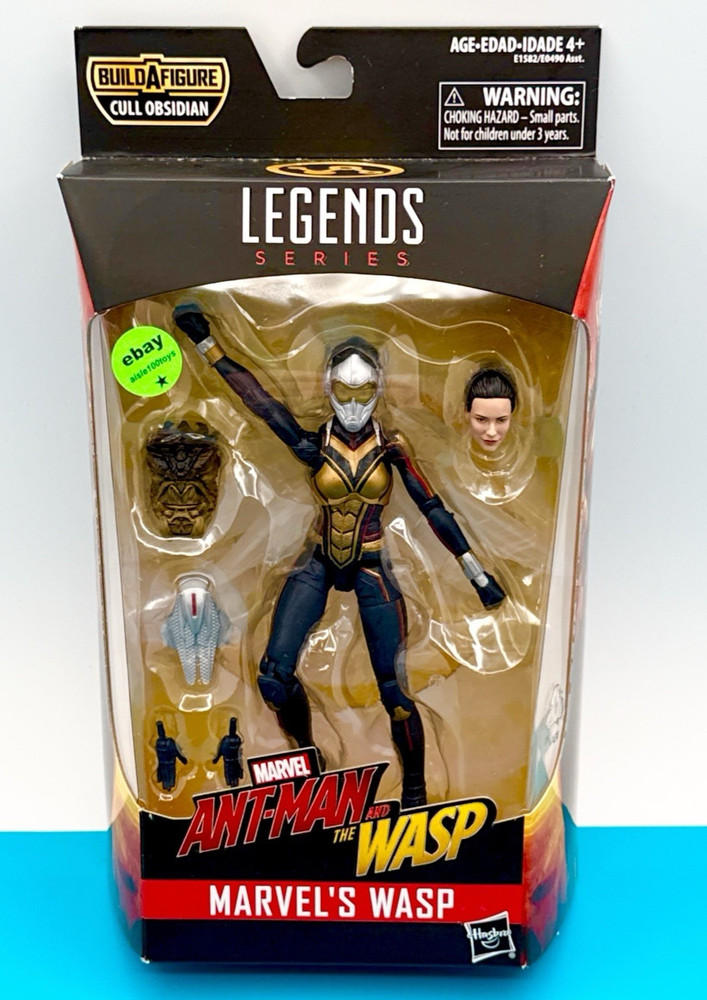 Marvel Legends Ant-man’s Wasp 6″ Action Figure (Cull Obsidian BAF) New 2018