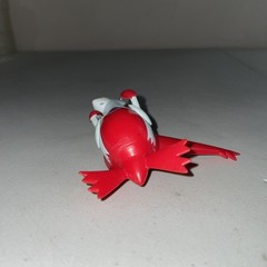 Pokemon Nintendo 2007 Jakks 5″ Red Latios Figure Figurine (Missing Right Wing)