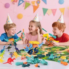 Dinosaur Toys for 3 4 5 6 7 8 Year Old Boys, Take Apart Dinosaur Toys for Kid…