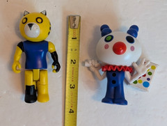 Roblox Piggy Tigry And Clown Action Figures Lot Of 2