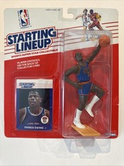 💥🏀 1988 PATRICK EWING Starting Lineup, New York Knicks – NBA – Carded! 🏀💥