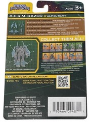 6 Final Faction Series 1 Accessory Packs Synthoid ACRM Razor Thunderbolt Cyber