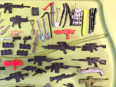 HUGE 100+ LOT OF MILITARY WEAPONS GUNS KNIVES GRENADES
