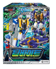Metal Cardbot S Deep Bite Shark Submarine Transformer Robot Toy Official 2025 ko