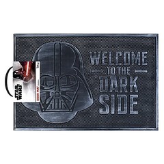 STAR WARS WELCOME TO THE DARK SIDE RUBBER DOOR MAT OFFICIAL DOORMAT 60 X 40 CM