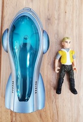 LOST IN SPACE Figure Lot Of 3 Major Don West Will Robinson Dr. Smith +2 Spiders