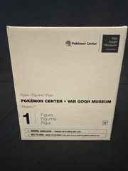 Pokémon × Van Gogh Museum Pikachu with Grey Felt Hat Figure In Hand ⚡️⚡️Limited!