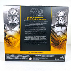 Star Wars Black Series 6″ Clone Troopers Dogma and Hardcase – Clone Wars New