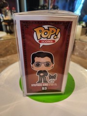 Funko Pop! Stephen King w/Molly #53 Protector *free shipping*