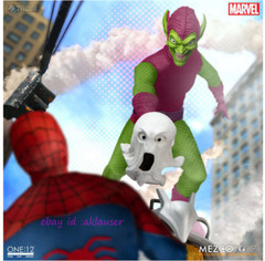 Mezco Toyz 1/12 Marvel Green Goblin Deluxe Edition Action Figure Toy Model