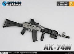 1/6 AK74M Gun Rifle Weapon Model for 12” Figure Soldier Military PHICEN ❶USA❶