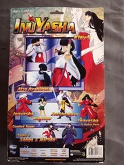 Toynami InuYasha Lot of 5 Action Figures – Kikyo, Miroku, Kagome, Naraku, Sango