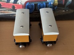 Authentic Learning Curve Wooden Thomas Train Annie & Clarabel!