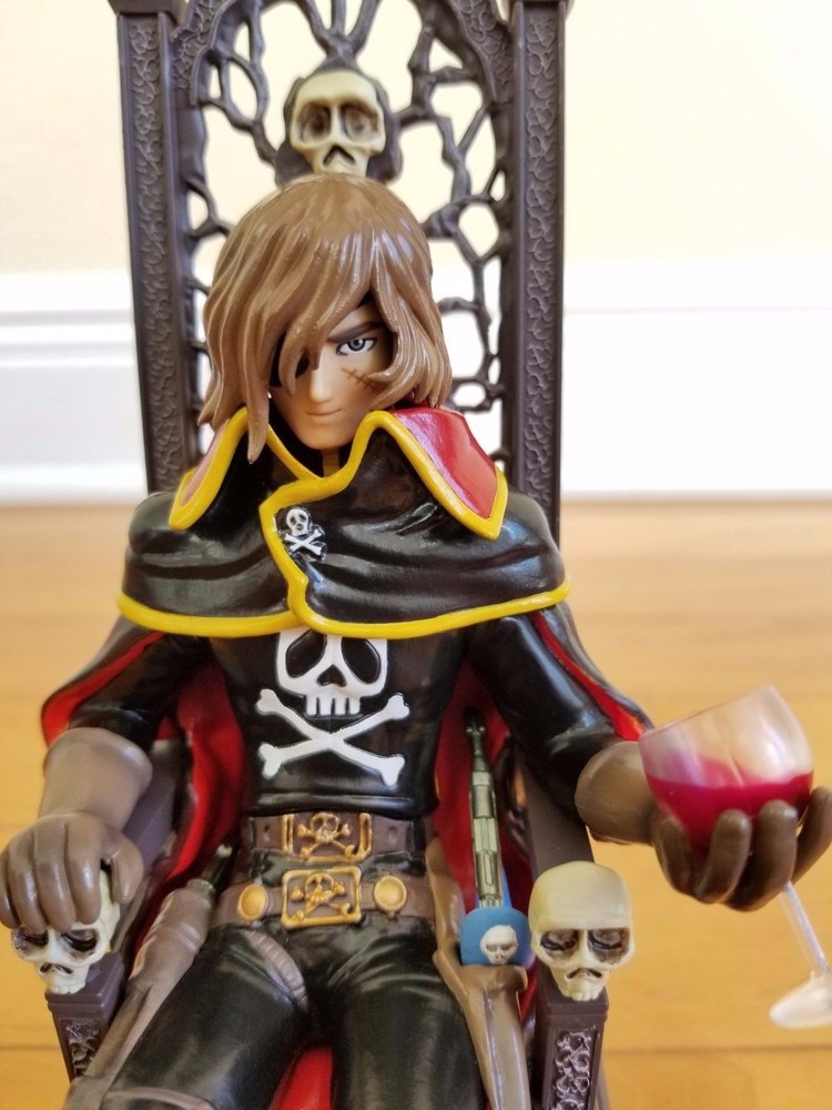 High Dream Albator Captain Harlock figure repaint version