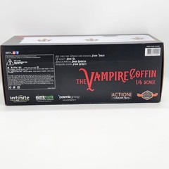 Kaustic Plastik Horror of Dracula Christopher Lee Dracula 1:6 Figure with Coffin