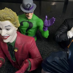 Diamond Select Toys Batman 1966 Classic TV Series Vinyl Bust Bank Lot Of 5
