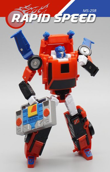 MS-25R Rapid Speed | Mech Fans Toys 3rd Party Action Figures
