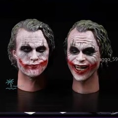 US STOCK! The Dark Knight Heath Ledger Joker 1/6 Cloth Movable Figure Collection