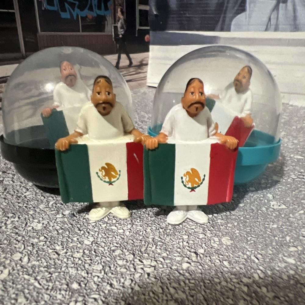 Homies Series 5 O.G. Mexico Mexican Flag Mini Figure Lil Homie 4 lot 1/32