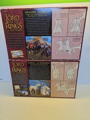 Toybiz The Two Towers Deluxe Horse Set Lot. Aragorn, Gandalf! NIMB!