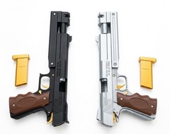 Dante’s Ebony & Ivory Devil May Cry 1:1 Prop-Slide Trigger Hammmer Works