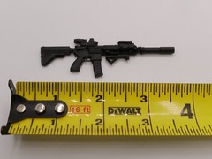 Custom 1:12 Scale HK 416 Assault Rifle 2pc Set for 6″ GI JOE Classified Figures