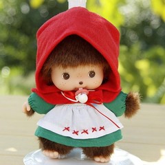 15cm Cute Monkey Plush Doll PP Cotton Bag Pendant Keychain Kids Gift Toy Decor!