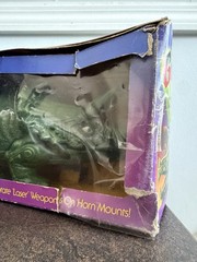 MASTERS OF THE UNIVERSE BIONATOPS DINOSAUR TRICERATOPS 1986 GRAYSKULL VTG NIB