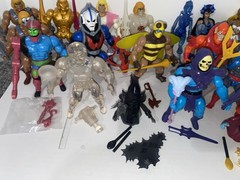 Masters Of The Universe HUGE 19 FIGURE LOT 100% Complete Animated As Seen On TV