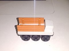 THOMAS & FRIENDS WOODEN RAILWAY CATHERINE’S CARGO CAR 2000 BRITT ALLCROFT GUC