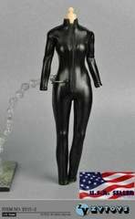 1/6 Leather Bodysuit For 12″ PHICEN Hot Toys TBLeague Kumik Female Figure USA