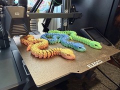 Articulated Snake Craft 3D Surprise Color Printer 60cm