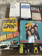 CHRISTMAS GIFT LOT Card Game Lot meme Seinfeld Dilbert Vineyard GI Joe Psycho