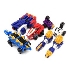 Dino Core Ultra D-Buster Tyranno Dinosaur Transform Robot Combiner Action Figure