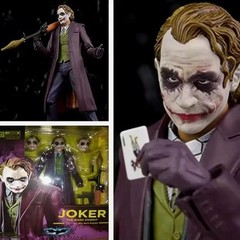 SHF Joker Action Figure 15cm The Dark Knight Heath Ledger V2 Articulated Movie