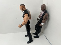 TNA Impact Deluxe Jakks Team 3D Devon Bubba Ray Wrestling Figures Cross The Line