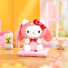 LDCX Lab Sanrio Characters Rabbit Ears Fly Up Series Plush Blind Box Hello Kitty