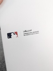 BE@RBRICK American League 400% and 100% NEW! Bearbrick MLB American League