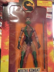 1998 Toy Island Mortal Kombat Trilogy JADE 10 Inch Action Figure NFRP