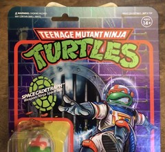 Super7 ReAction TMNT Teenage Mutant Ninja Turtles Space Cadet Raph Action Figure