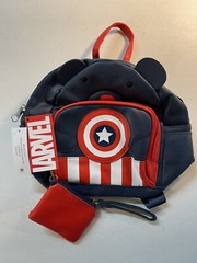 CAPTAIN AMERICA Kids MINI BACK PACK ONE SIZE. NEW With Tags