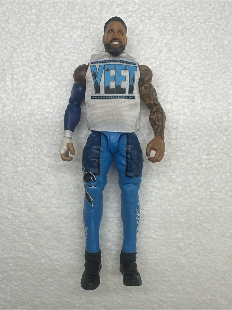 WWE Elite Series 114 Jey Uso (Chase) Blue Pants Mattel Wrestling Action Figure