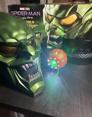 Marvel Legends Spider-Man No Way Home Green Goblin Premium Role Play Helmet Mask