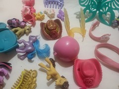 Vintage Hasbro My Little Pony Accessories Variety Lot 50+ Pieces