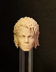 Michael Jackson Custom Head Sculpt 1/12 1/10 1/6
