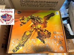 NEW COMPLETE GOLD Predaking Cang-Toys CT-Chiyou COMBINATION TRANSFORMER 01-08