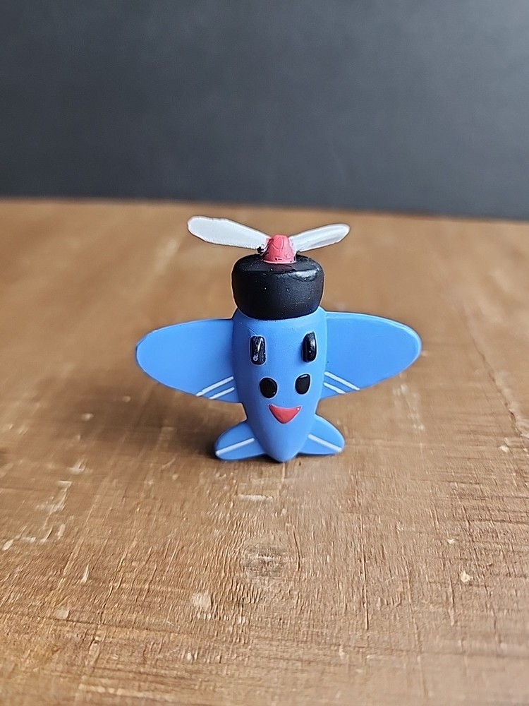 MISFIT Blue JET AIRPLANE Plastic Figure Misfit Toy Rudolph PLAYING MANTIS 2002
