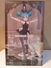 Hatsune Miku Bicute Bunnies Black Outfit Ver. 12.2″ Figure FuRyu New US Seller